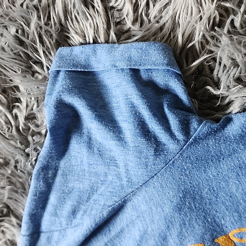 Daisy Rae light blue/grey tee - Picture 4 of 8